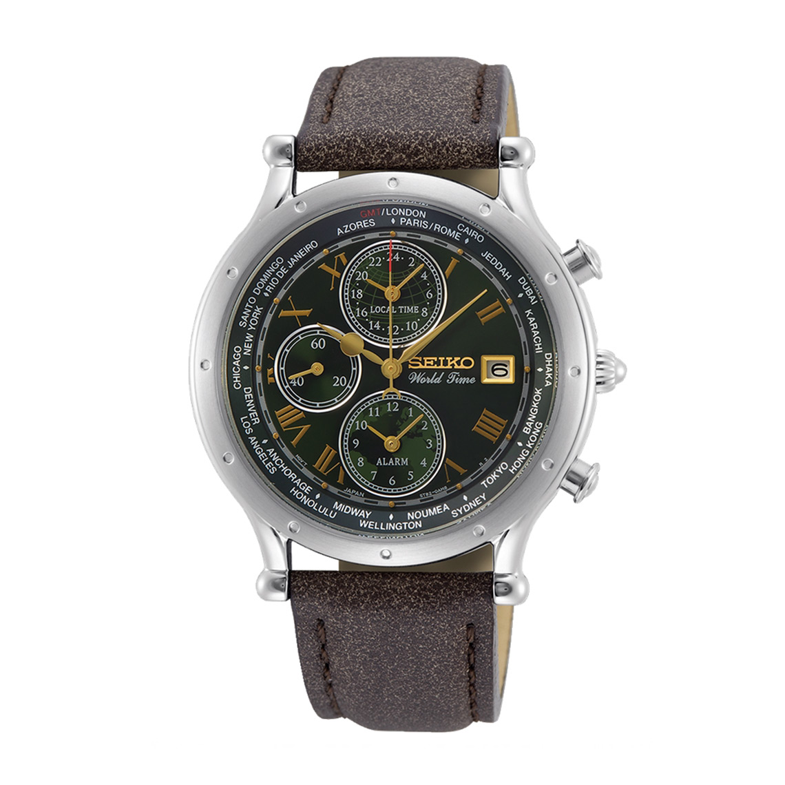 CHRONOGRAPH AGE OF DISCOVERY WORLD TIME